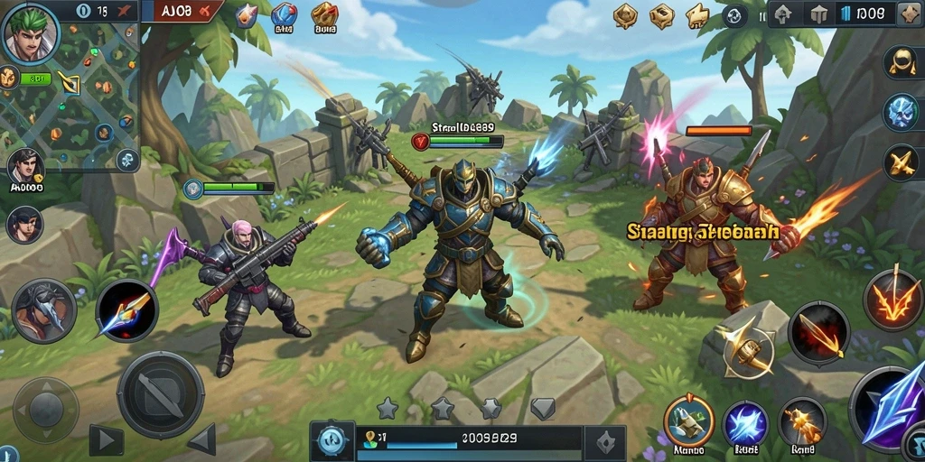 Gameplay menarik di AJO89 dengan pertempuran strategi yang mendebarkan.
