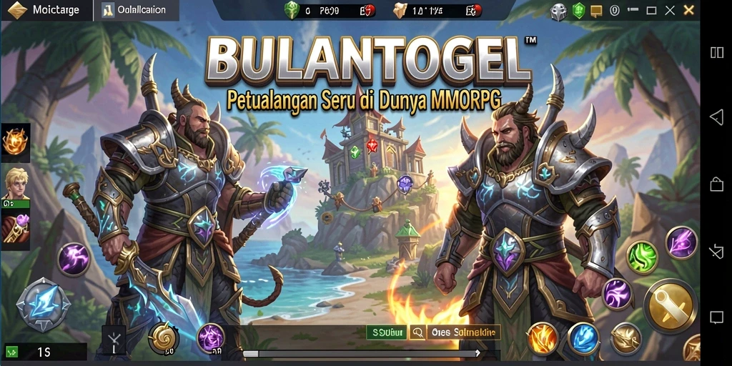 Gameplay BULANTOGEL yang seru dan menakjubkan.