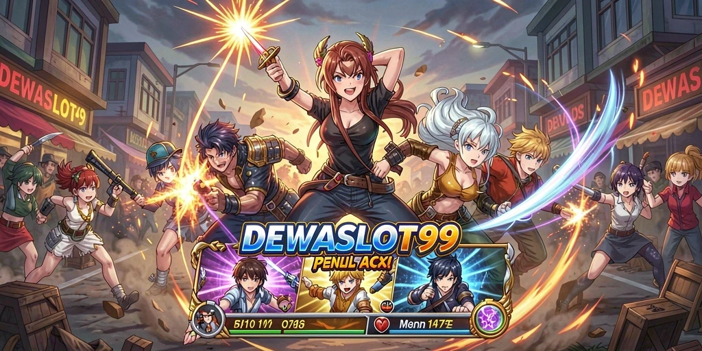 Tampilan menarik dari gameplay <strong>DEWASLOT99</strong> dengan karakter Anime yang menawan.