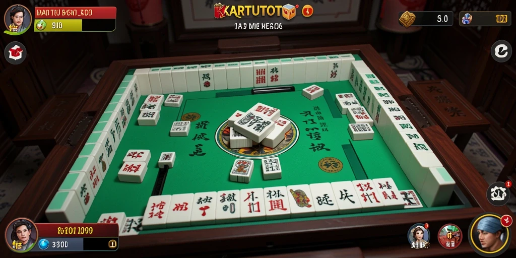 Tampilan gameplay KARTUTOTO yang penuh warna dan menarik.