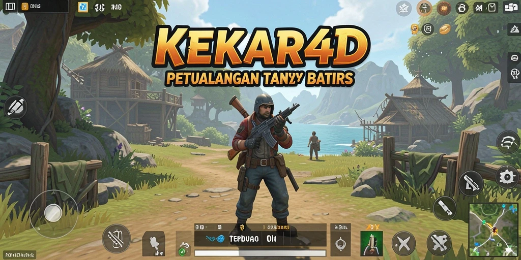 Tampilan gameplay <strong>KEKAR4D</strong> menampilkan kebebasan eksplorasi dalam dunia terbuka yang menakjubkan.