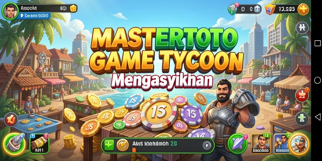 Tampilan gameplay utama MASTERTOTO yang menarik dan interaktif.