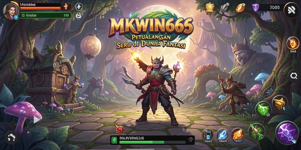 Tampilan gameplay MKWIN666 yang menakjubkan dalam petualangan menarik.