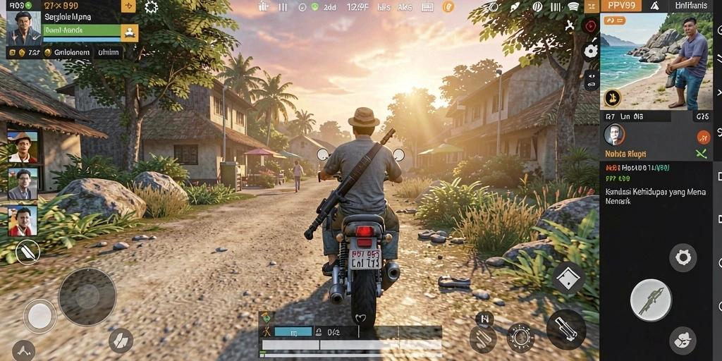 Menampilkan gameplay interaktif dan menarik dari PPV99.