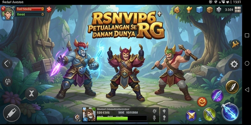 Tampilan gameplay RSNVIP6 yang menakjubkan dan adiktif.