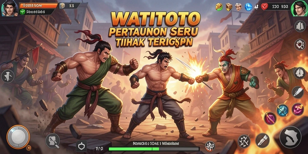 Gameplay WATITOTO dengan aksi yang memukau dan mendebarkan.