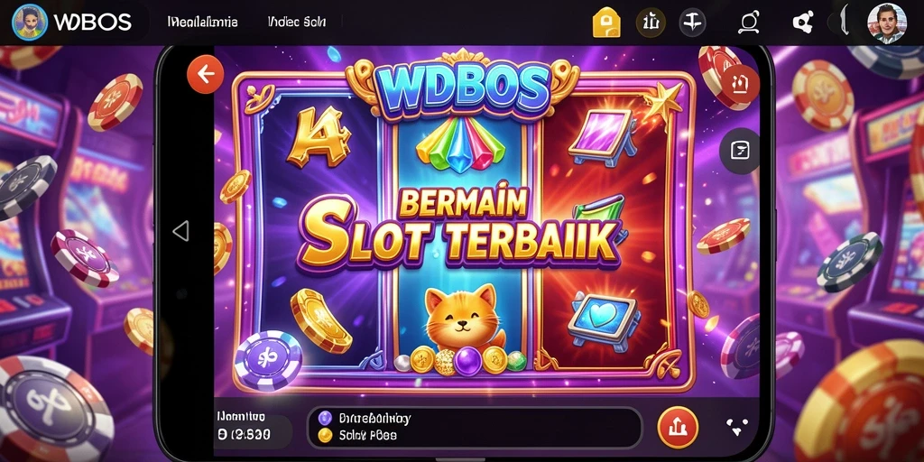Tampilan gameplay menarik dari aplikasi slot WDBOS.