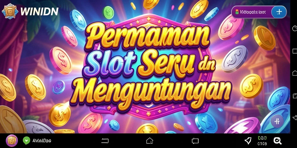 Screenshot gameplay WINIDN menampilkan keseruan permainan Slot.
