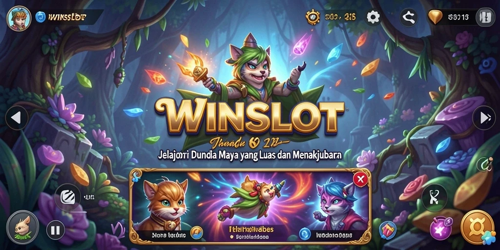 Tampilan gameplay WINSLOT yang menakjubkan di dunia terbuka.