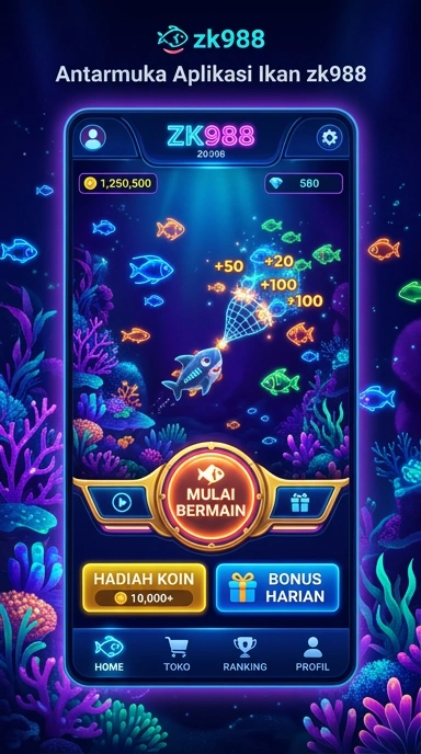 Tampilan antarmuka zk988 yang modern dan intuitif.